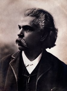 Portrét Carlos Andrea Gomes (Gomez) (1836-1896), brazilský skladatel Photograph. 19. století. Bologna, civilo Museo Museo od Unknown photographer