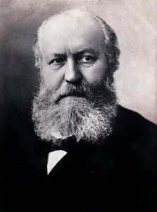 Portrét Charlese Gounoda (černobílá fotografie) od Unknown photographer