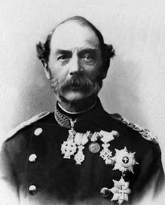 Portrét Christiana IX., krále dánského (1818-1906). od Unknown photographer