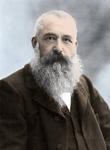 Portrét Clauda Moneta (1840-1926), francouzského malíře. od Unknown photographer