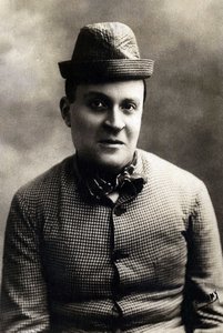 Portrét Dranem (1869-1935), francouzský zpěvák a hvězda hudebního sálu. od Unknown photographer