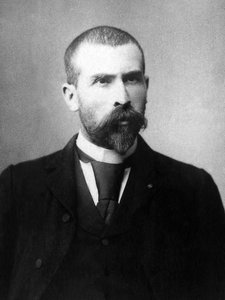 Portrét Emile Roux (1853-1933), francouzského lékaře a biologa. od Unknown photographer