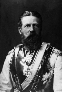 Portrét Fridricha III. (1831-1888), pruského krále a německého císaře v roce 1888 na 99 dní. od Unknown photographer