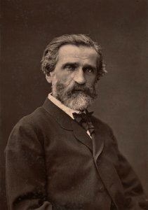 Portrét Giuseppe Verdiho, slavného hudebního skladatele. od Unknown photographer