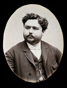 Portrét Isaaca Albenize od Unknown photographer