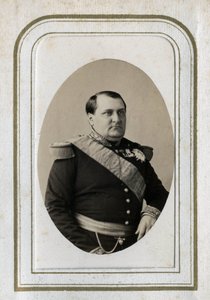 Portrét Napoleona Jeroma (Napoleon-Jerome) Bonaparte (1822-1891). od Unknown photographer