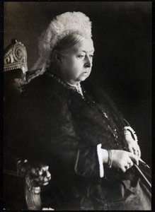 Portrét královny Viktorie (Victoria Iere) (1819-1901), královny Spojeného království Velké Británie a Irska. kolekce FPL. od Unknown photographer