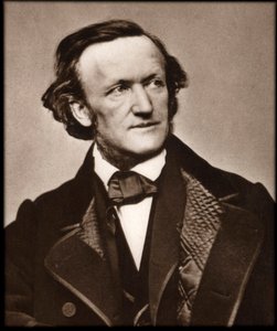 Portrét skladatele Richarda Wagnera (1813-1883) - Portrét Richarda Wagnera (1813-1883), německého skladatele. od Unknown photographer