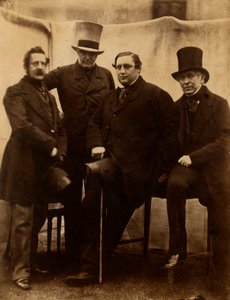 Portrét některých členů rodiny Pepoli (italští karbonáři v Londýně) od Unknown photographer