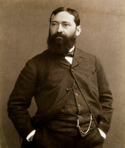 Portrét italského malíře Giuseppe De Nittise (1846-1884) Fotografie od Unknown photographer