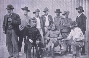 Vězni v Pietersburg Gaol, Vánoce od Unknown photographer