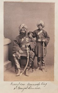 Risaldar Unup Singh od Unknown photographer