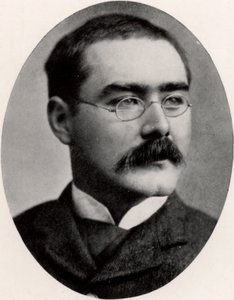 Rudyard Kipling (1865-1936) anglický novinář, prozaik a básník (tisk) od Unknown photographer