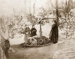 Rodina ruského spisovatele Fjodora Dostojevského (Dostojevskij nebo Dostojevskij od Unknown photographer