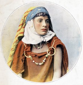 tuniská žena. 1898. od Unknown photographer