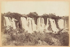 Umgeni Falls, Natal Province, Jižní Afrika, circa 1882 od Unknown photographer