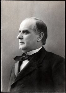 WILLIAM McKinley (1843-1901), 25. prezident Spojených států - Portrét Williama Mac Kinleyho (Mac-Kinley nebo McKinley od Unknown photographer