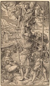Dva žoldáci a žena, 1524.