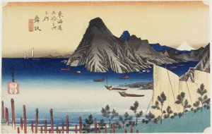 Aktuální pohled na Imagiri, Maisaka, c. 1833
