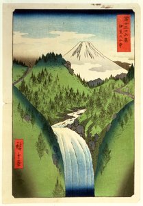 Fuji from the Mountains of Isu, No.22 ze série 