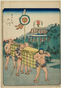 Futagawa, ze série ``padesát tři staion