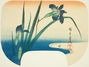 Iris a proud od Utagawa Hiroshige