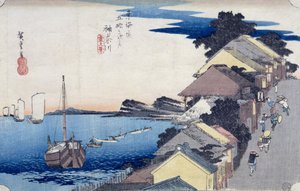 Kanagawa: View of the Ridge, ze série 