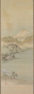 Jezero Suwa od Utagawa Hiroshige