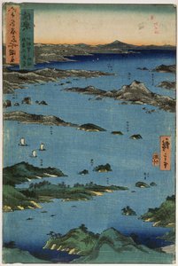 Provincie Mutsu: Krajina v Matsushima, ze série 