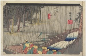 Sp Hayashi g line, Tsuchiyama, c. 1833