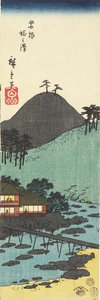 Vesnice To_nosawa v Hakone, únor 1854