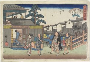 Umegawa ve společnosti Yanagibashi Inryo _ Very, c. 1835-1842