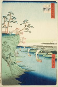 Pohled na tento plán a hudbu (tuto prefekturní policii Otonegawa) ze seriálu ``Ridge part d re d fa s views of Edo (Sto slavných pohledů na Edo)