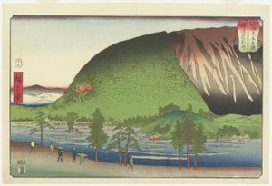 Hora Zo_zu v provincii Sanuki, srpen 1857