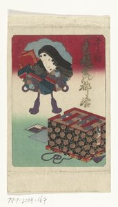 Obálka série shunga Erotická cesta do hlavního města (název série) od Utagawa Kunisada (I) (attributed to)