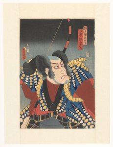 Sotogahama no Nambei s mašlí na zádech od Utagawa Kunisada (I)