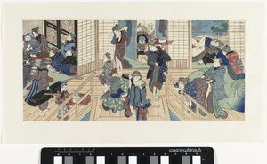 Scény v nevěstinci od Utagawa Kunisada (I)