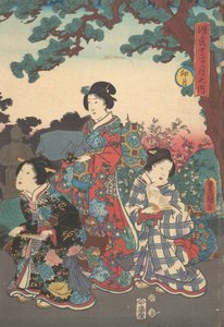 Tisk. od Utagawa Kunisada