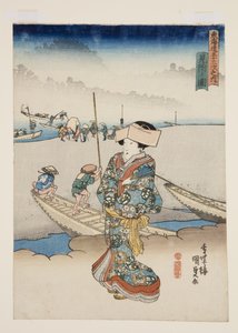 Zobrazit nalezené (číslo nálezu) (toto je DB ck p Hayashi t) od Utagawa Kunisada
