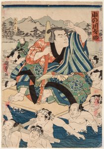 Saisuke Onogawa. Utagawa Kunisada je dobrá (1823-1880)
