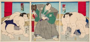 Je to malé m pole a je to s u te rs. Kuniteru Utagawa (1808-1876)