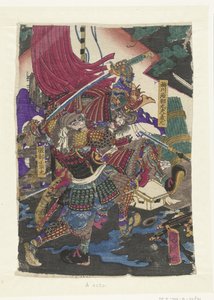 Bojovníci od Utagawa Kunitsuna