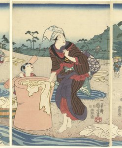 D echo suit ta Mari VIE Rin pro Vinci em USA je od Utagawa Kuniyoshi