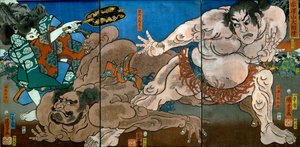 Závěsný od Utagawa Kuniyoshi