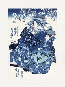 Japonka (1798–1861) od Utagawa Kuniyoshi