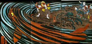 Závěsný od Utagawa Kuniyoshi