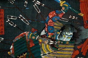 Závěsný od Utagawa Kuniyoshi