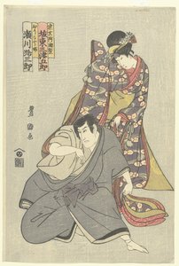 a c rs segawa michisa buro i Sogen Ajari, Band Mitsugoro Good, Orikoto Hime, Sogen Ajari od Utagawa Toyokuni (I)