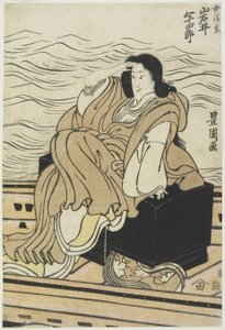 Tee ca r Iwai Hanshiro _ Jako Tee Manseigen, 1804-1825 od Utagawa Toyokuni