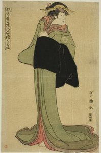 Hamamuraya: Segawa Kikunojo je dobré místo k návštěvě, z televizního seriálu.ーーEh)” od Utagawa Toyokuni I